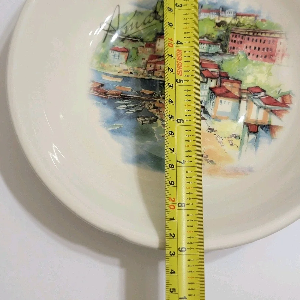 Amalfi Town By Effetti D'Arte Ceramic Pasta Salad Bowl‎ 9